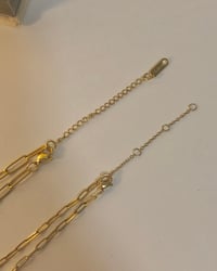 Image 5 of Paperclip Link Chain Necklace