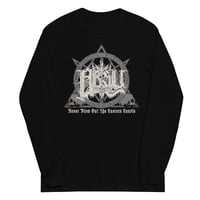 Image 1 of ABSU - NEVER BLOW OUT THE EASTERN CANDLE 2 (VINTAGE WHITE & GREY PRINT) LONG SLEEVE