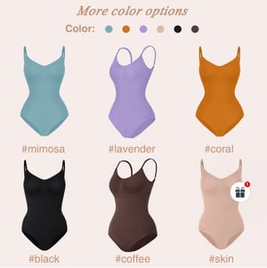  Seamless Tighten The Abdomen One-piece Shapewear Briefs