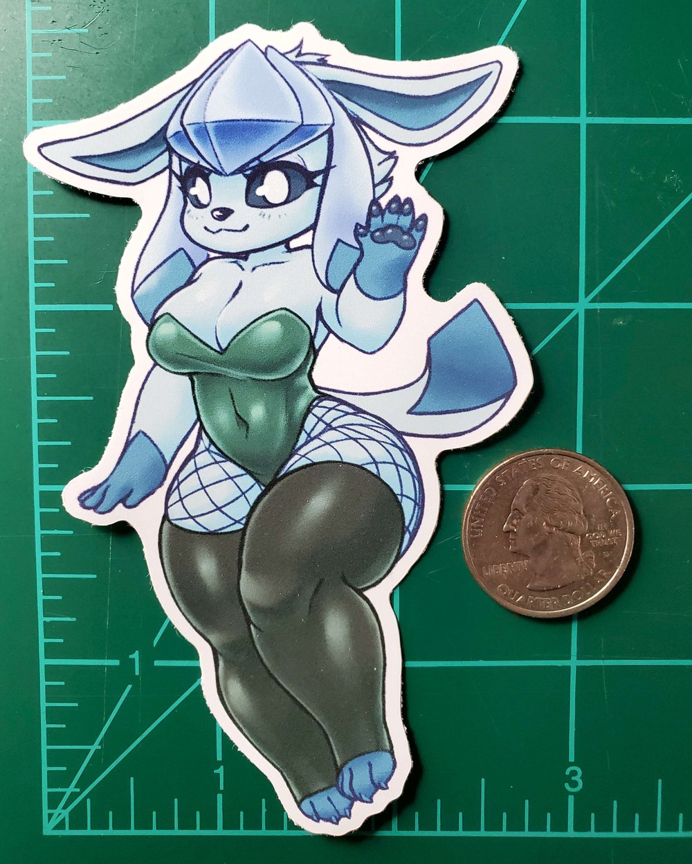 Bunny Suit Glace - Vinyl Sticker