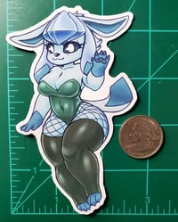Image 2 of Bunny Suit Glace - Vinyl Sticker