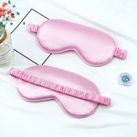 Silk Eye Mask (Blush Pink)