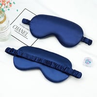 Silk Eye Mask (Midnight Blue)