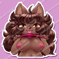 Image 3 of ChocoDoggy Flashing - Vinyl Sticker