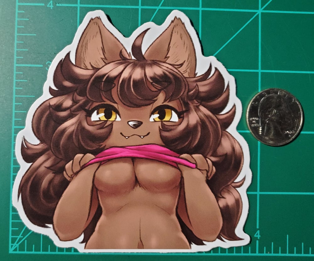 ChocoDoggy Flashing - Vinyl Sticker