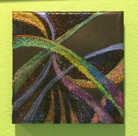 Image 2 of "Synchronicity" by Katy DeBra, 6" x 6" x 0.5"