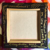 Image 5 of "Synchronicity" by Katy DeBra, 6" x 6" x 0.5"