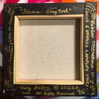 Image 5 of "Stasis: Stay Cool" by Katy DeBra, 6" x 6" x 0.5"