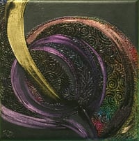 Image 1 of "Right Timing" by Katy DeBra, 6" x 6" x 0.5"