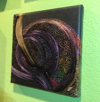 Image 4 of "Right Timing" by Katy DeBra, 6" x 6" x 0.5"