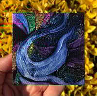 Image 2 of "Speaking to Water" by Katy DeBra, 3" x 3" x 0.4"