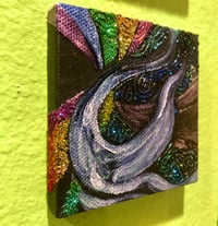 Image 4 of "Speaking to Water" by Katy DeBra, 3" x 3" x 0.4"