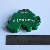 Image 3 of N.IRELAND MAP FRIDGE MAGNET