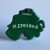 Image 2 of N.IRELAND MAP FRIDGE MAGNET