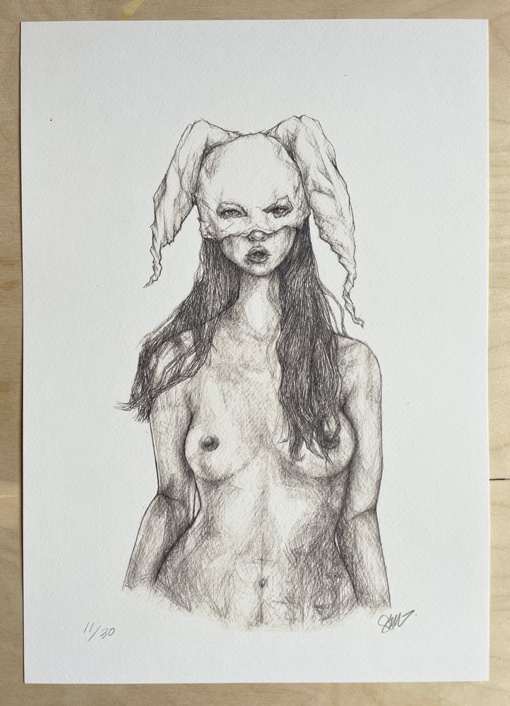 Image of Bunny Limited Edition A3 Prints