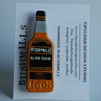 Image 3 of Bushmills Whiskey Bottle Magnet or Keyring