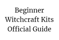 DIGITAL DOWNLOAD - Beginner Witch Kits (Guide Only)