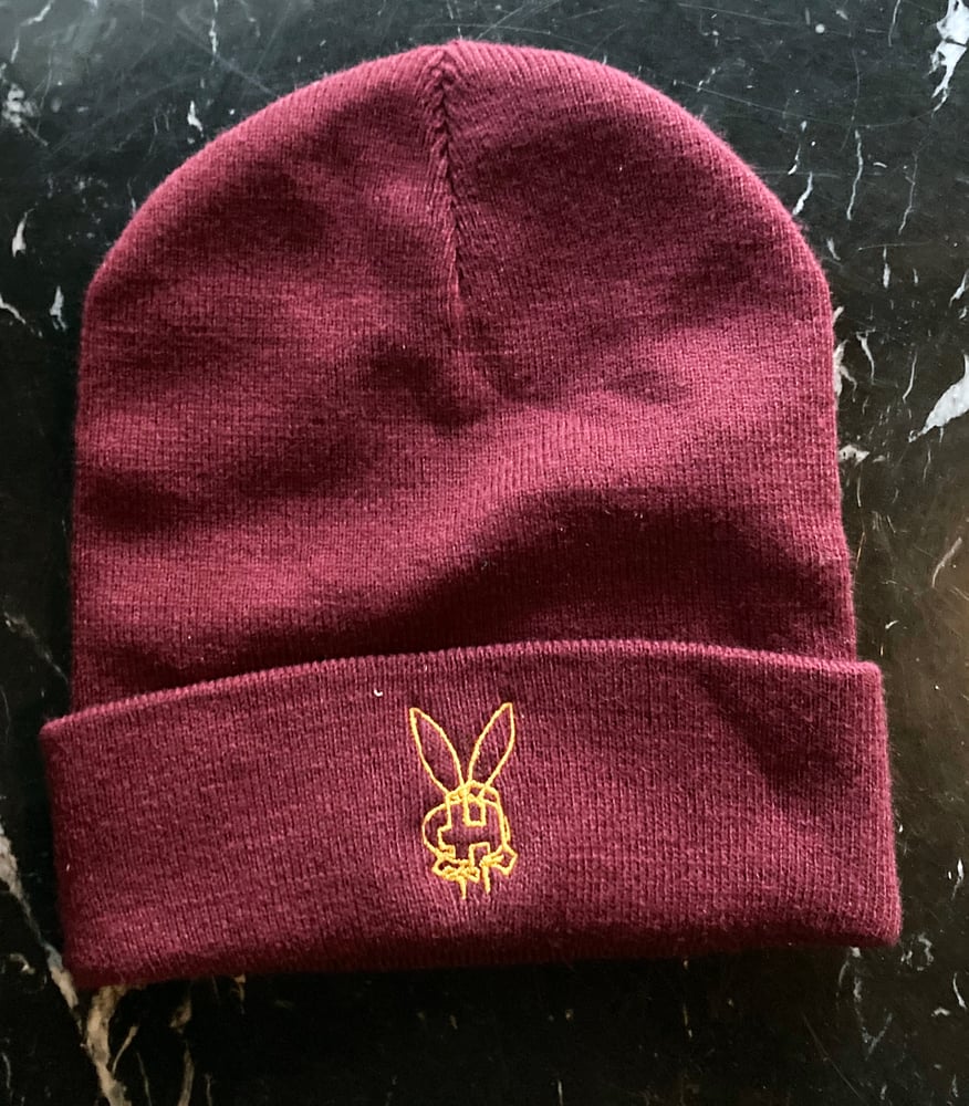 Image of "Bunny Apotheke" Ron Burgundy Support Beanie