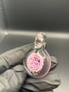 White Royal Jelly Rose Flower Implosion Pendant B