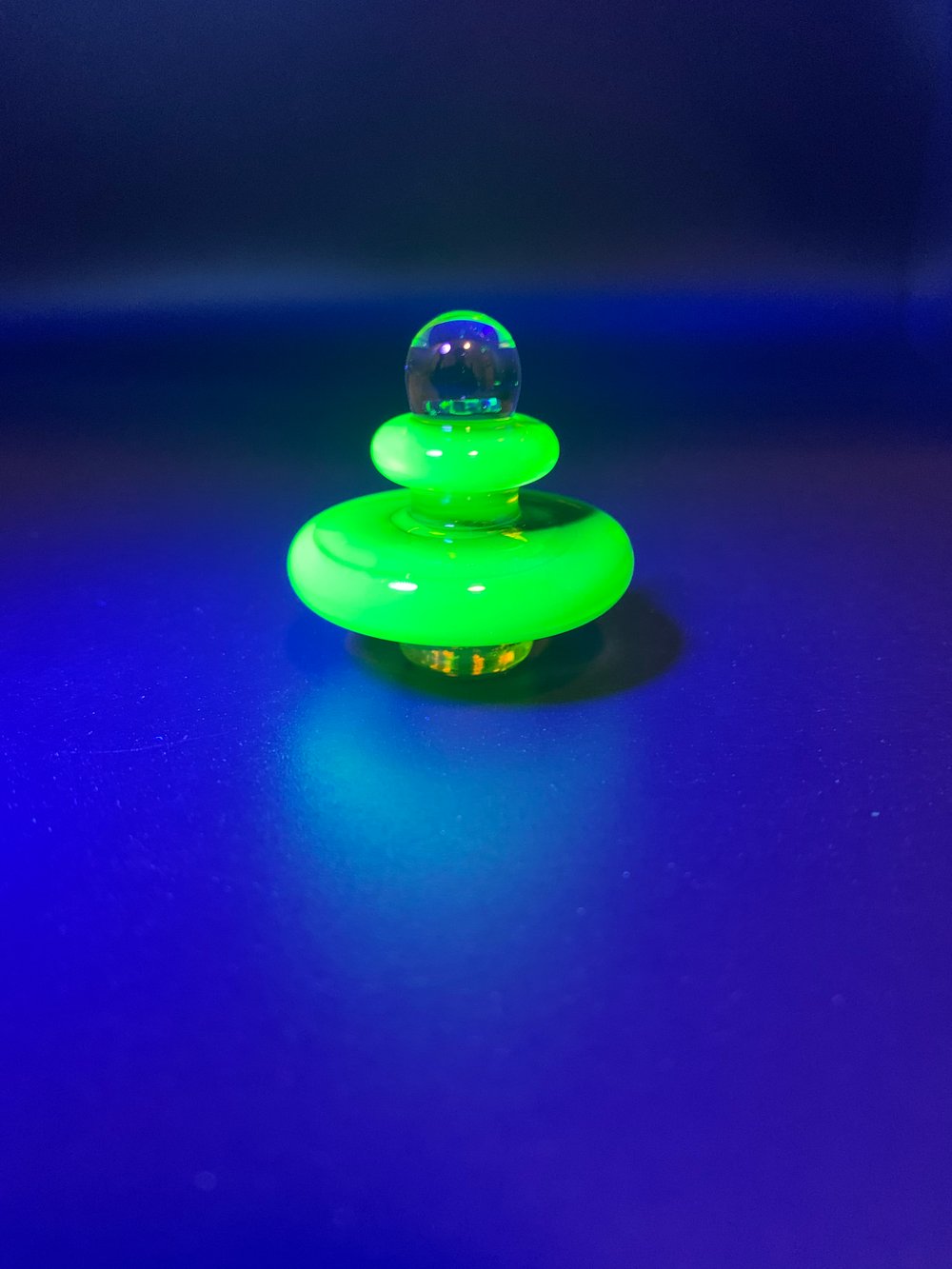 UV Active Citrine Blender Cap w/ RGB Opal