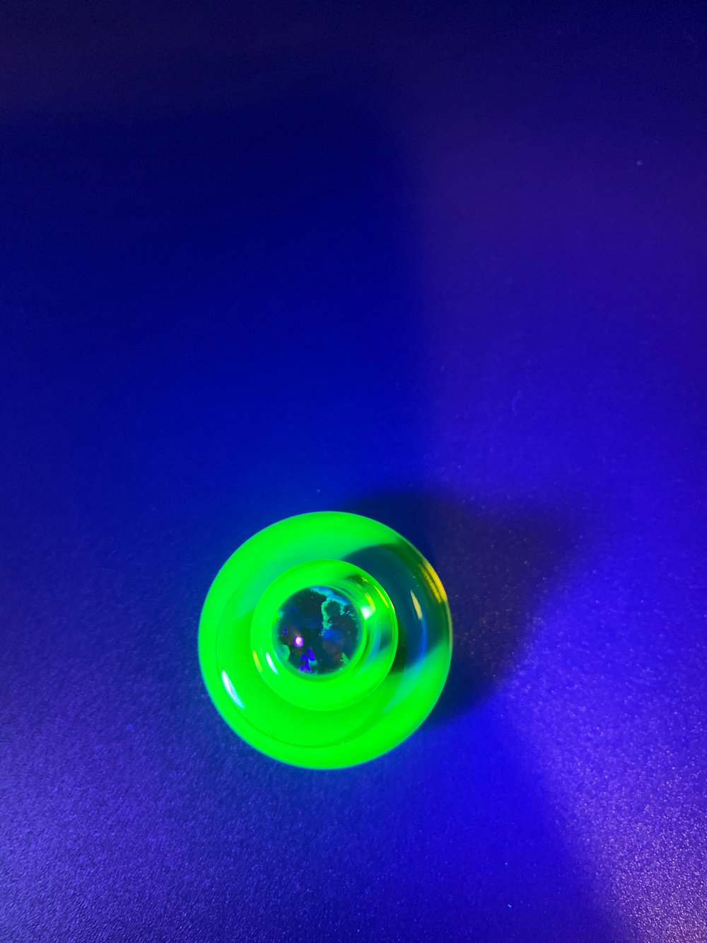 UV Active Citrine Blender Cap w/ RGB Opal