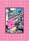 PDF Whatever's Left: A Blackout Poetry Zine