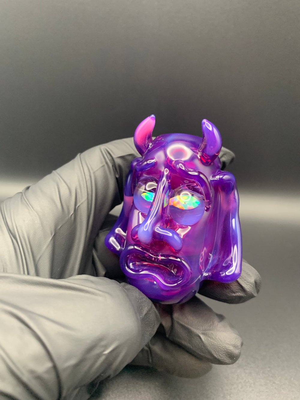 Royal Jelly Opal Eye Moai Sculpted Pendant #4 of 2022