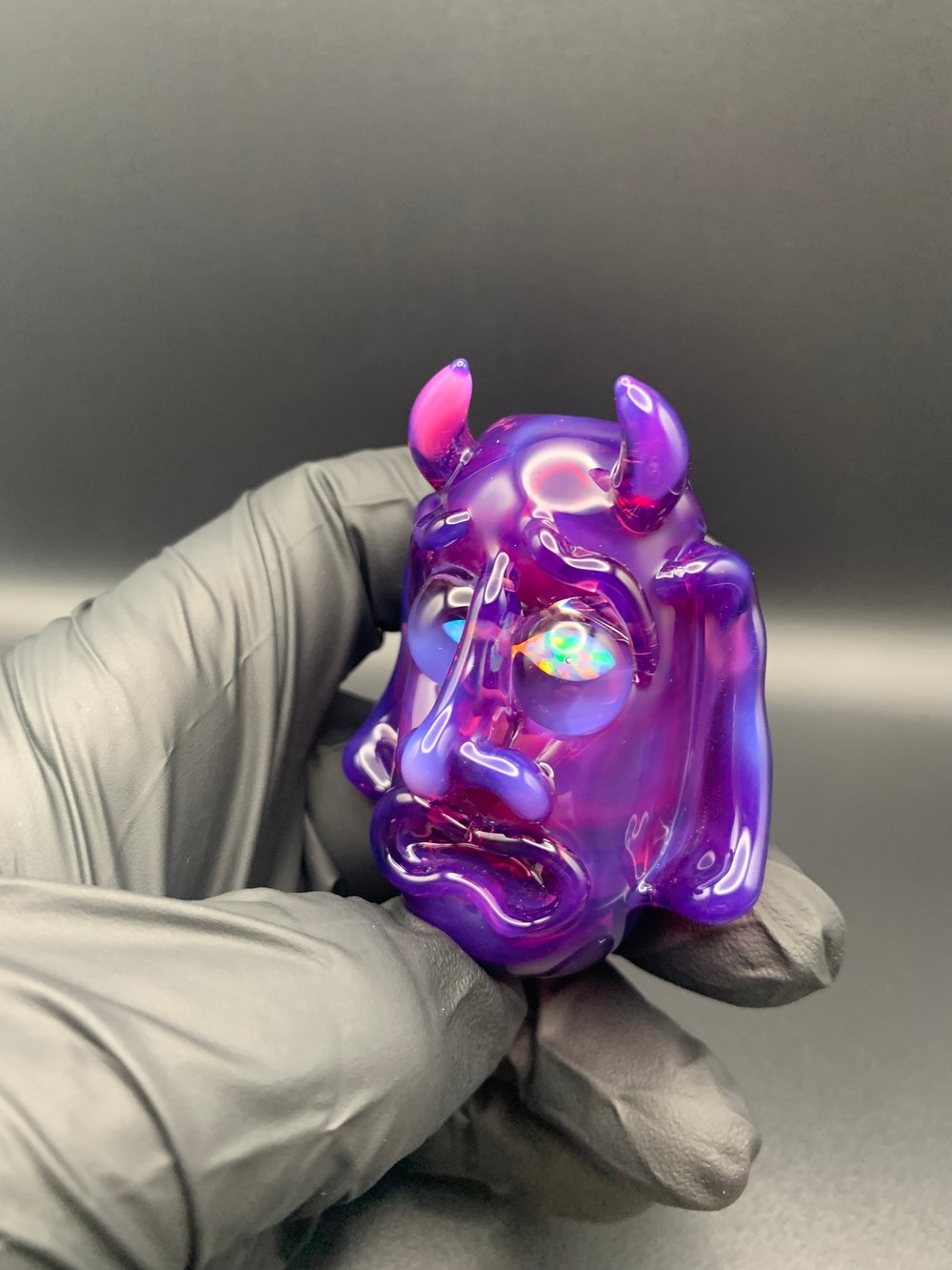 Royal Jelly Opal Eye Moai Sculpted Pendant #4 of 2022