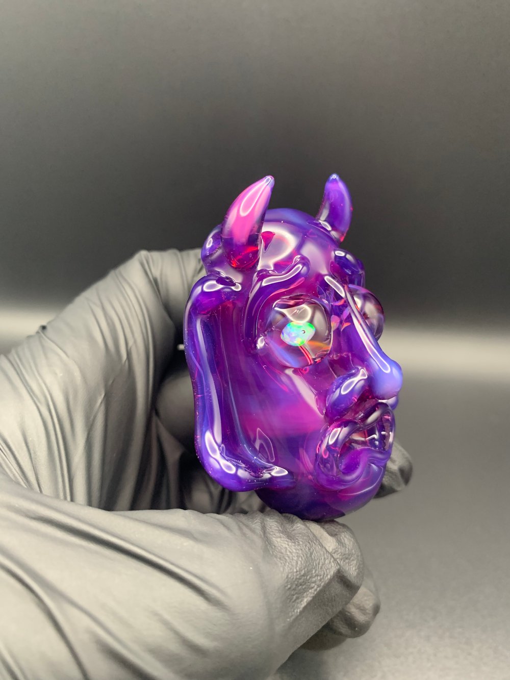 Royal Jelly Opal Eye Moai Sculpted Pendant #4 of 2022