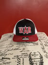 Black/Red WAR Hat