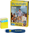 Pictionary Air Drawing Game, Family Game with Light-up Pen and Clue Cards, Links to Smart Devices, M