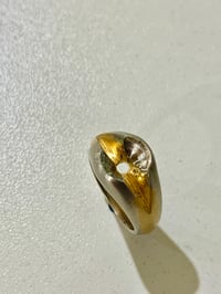 Image 4 of Two Tone 22kt & 18kt gold ring setting