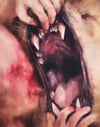 catperson (4x5, 8x10, or 11x14 inches) fine art print
