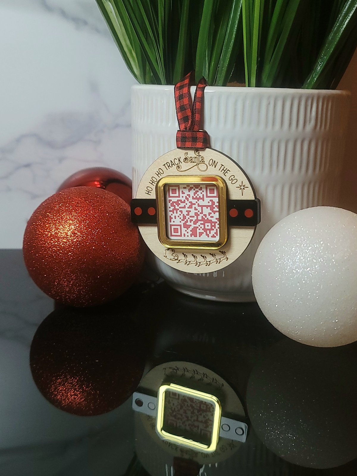 Santa Tracker Ornament