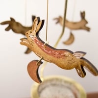 Image 2 of Hare Candle Carousel by Lily Faith