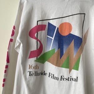 Image of 1990 Telluride Film Festival L/S Staff Shirt