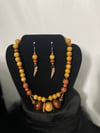 Wooden beaded set