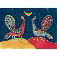 Image 2 of Linogravure "Le Rendez-vous"