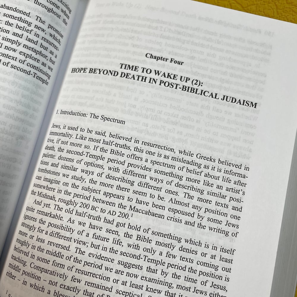 BK: Resurrection of the Son of God by N.T. Wright, Fortress Press