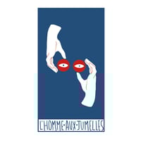 Image 2 of Sérigraphie "L'Homme aux Jumelles"