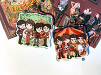 Image 1 of Pre-Split Panic! At The Disco 3in Acrylic Charm