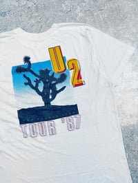 Image 5 of U2 1987 ‘The Joshua Tree’ White T-Shirt