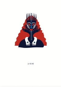 Image 2 of PRINT "La Reine"