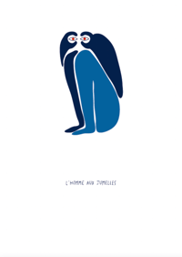 Image 2 of PRINT "L'Homme aux Jumelles"
