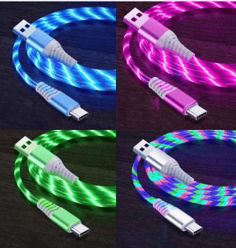 Image of LED Fast Charging iPhone Cord