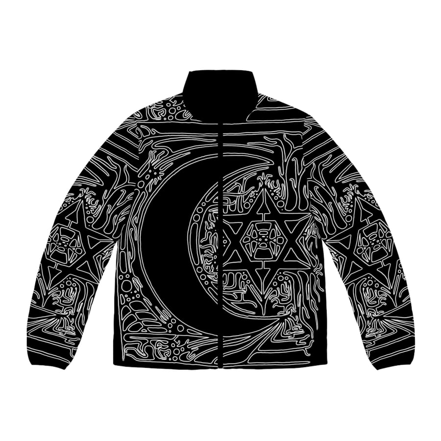 Occult reversible bomber sales jacket
