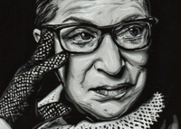 Image 2 of RBG by Ella Nilsson - Fine Art Print