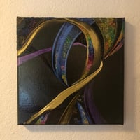 Image 2 of "Back Me Up" by Katy DeBra, 8" x 8" x 0.5"