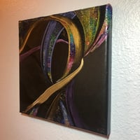 Image 4 of "Back Me Up" by Katy DeBra, 8" x 8" x 0.5"