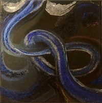 Image 1 of "Tilll We Meet Again" by Katy DeBra, 8" x 8" x 0.5"